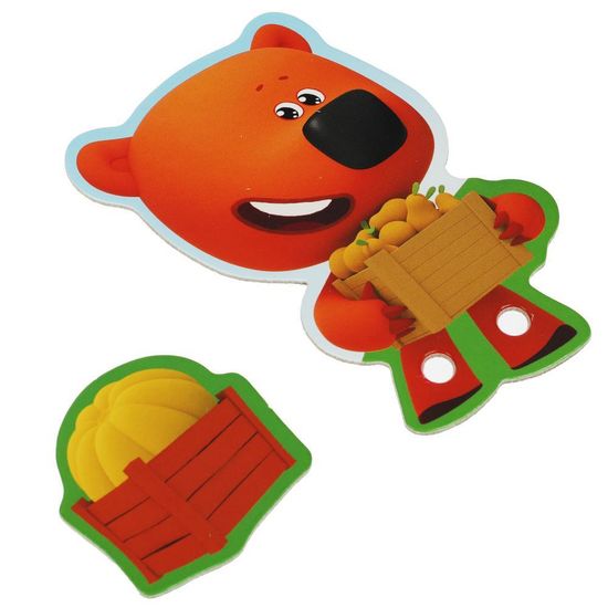 IQ-липучки со шнурком. Лесная поляна. Воздушный шар. Ми-ми-мишки. Умные игры