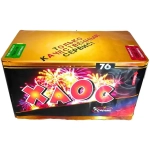 Батарея салютов Хаос (TKB076) от Тк Сервис, 76 выстрелов, 20–30 мм