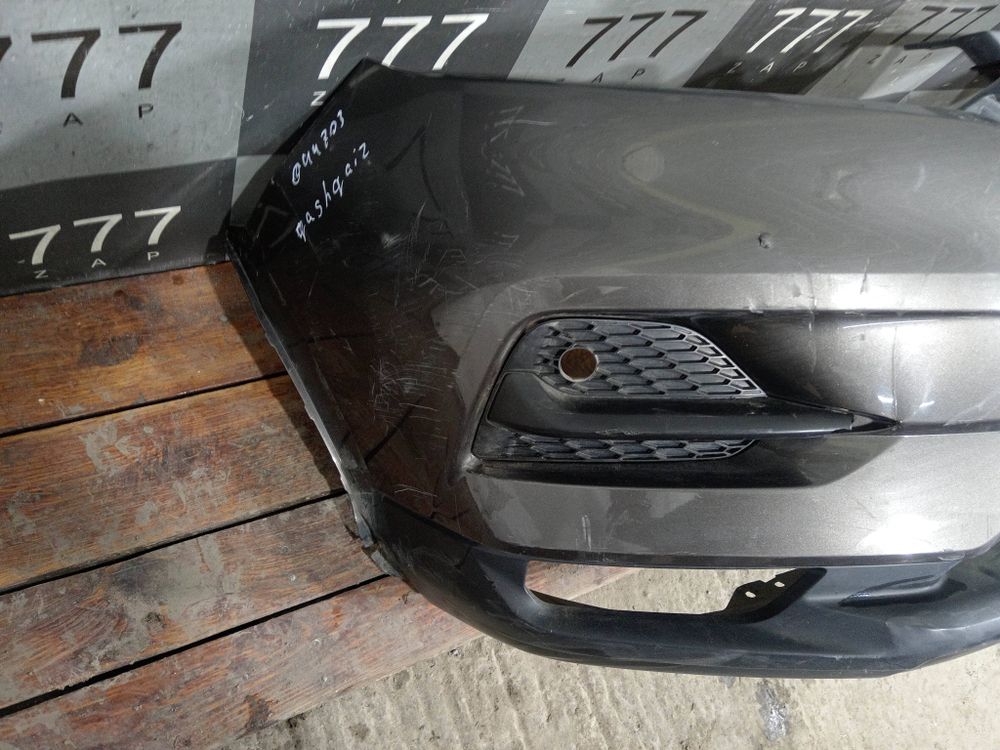 Бампер передний Nissan Qashqai 2 (J11) 17-23 Б/У Оригинал 62022HL00H