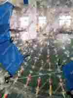 Светящийся зорб "Магический шар" ТПУ, диаметр 2.5 м