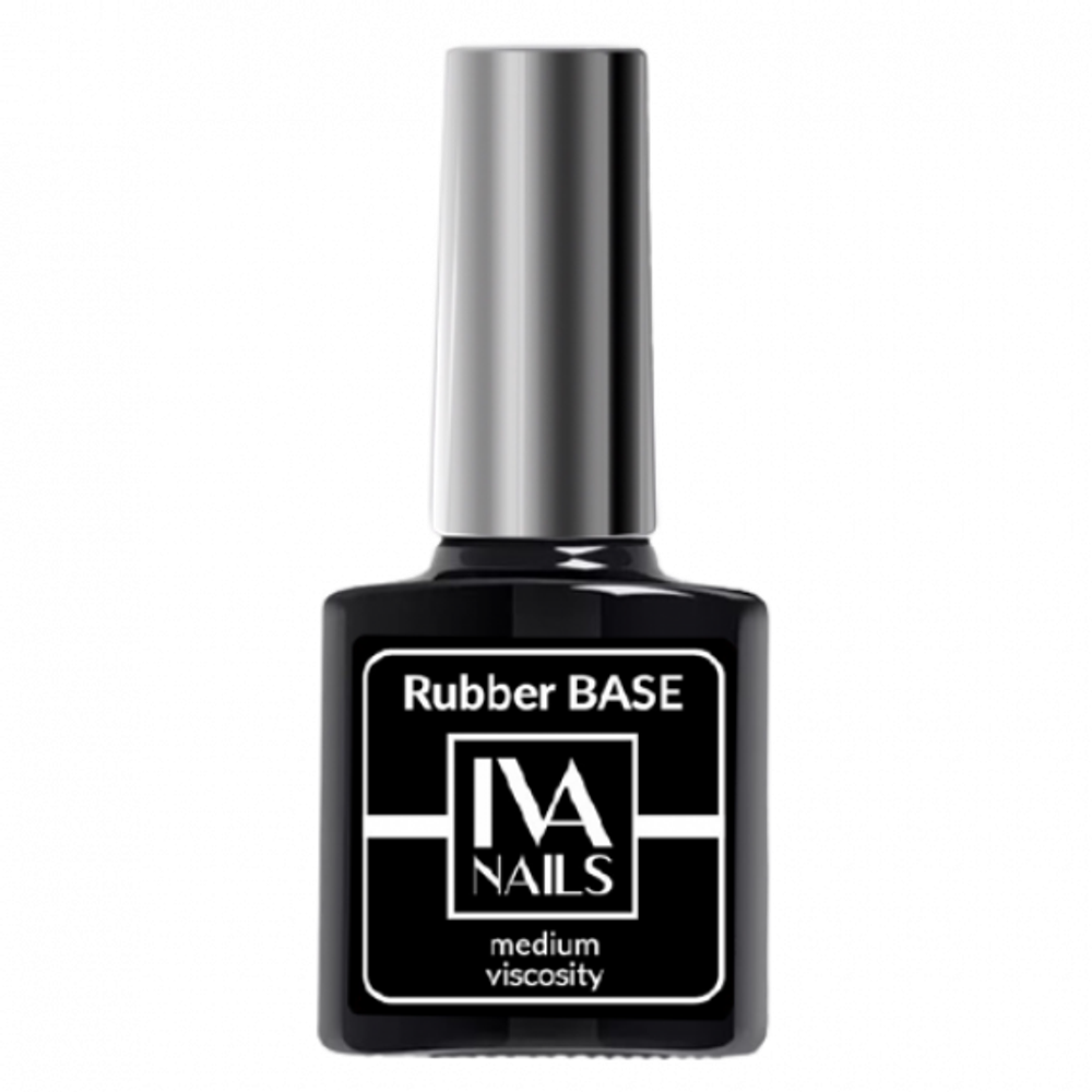 IVA Nails, Rubber Base Medium Viscosity, 8мл