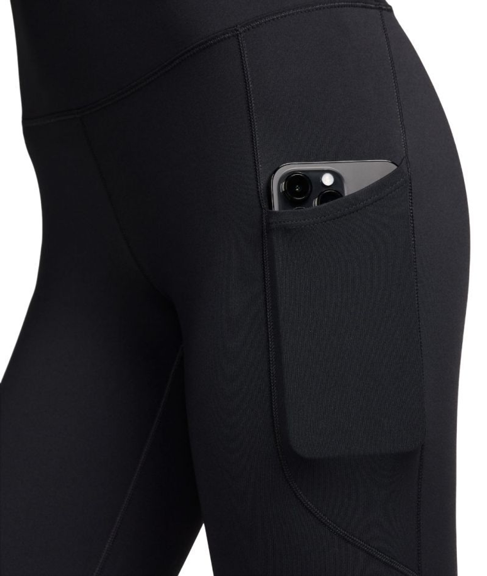 Леггинсы Nike Dri-Fit One 7/8 High-Rise Leggings - black/black