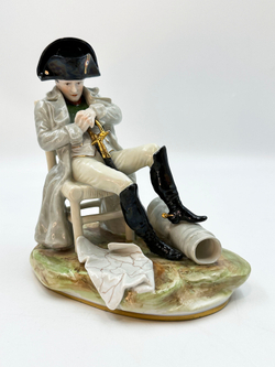 Император Наполеон. Шайбе-Альсбах (Scheibe-Alsbach). Середина ХХ века. Фарфор, подглазурная р