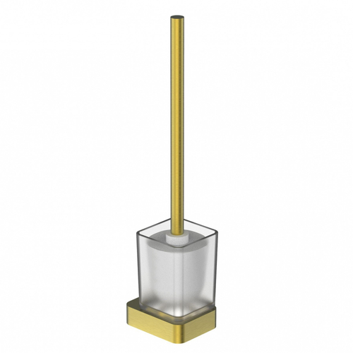 Туалетный ершик в комплекте WONZON & WOGHAND LOTTE, Брашированное золото (WW-8329-BG)