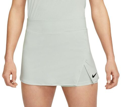 Теннисная юбка Nike Court Victory Skirt - light silver/black