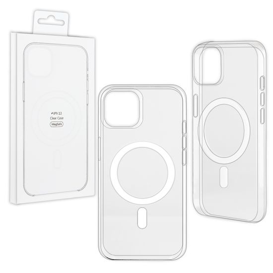 Чехол Magsafe iPhone 13 Clear (BOX)