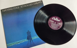 Винтажная виниловая пластинка LP Nat King Cole 20 Golden Greats (UK 1978)