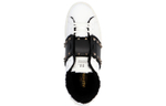 Valentino Untitled Leather Classic Low top Stylish Skateboarding Shoes Men"s White Black