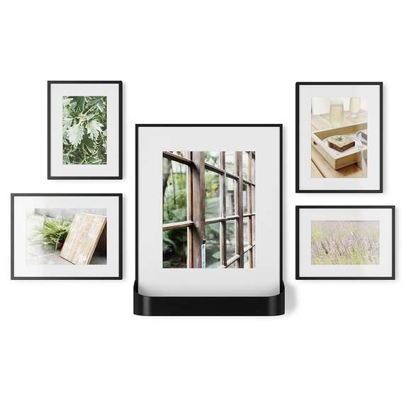 Набор из 5 фоторамок Matinee черный | Umbra | Канада | Купить в Hallberg.ru | Umbra | Канада | Купить в Hallberg.ru