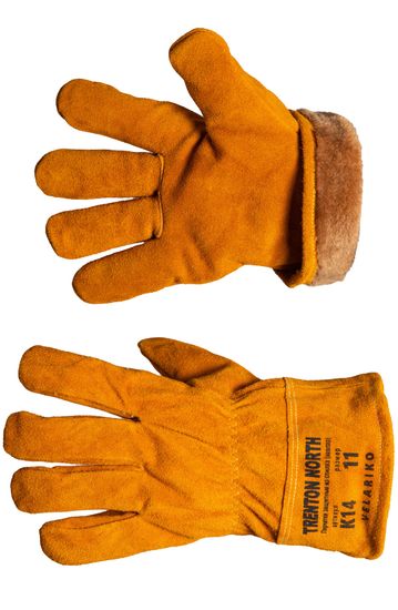 Перчатки утепленные спилковые ТРЕНТОН НОРД К14 р.11