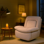 Кресло-глайдер Klim, микромех Rozy ivory