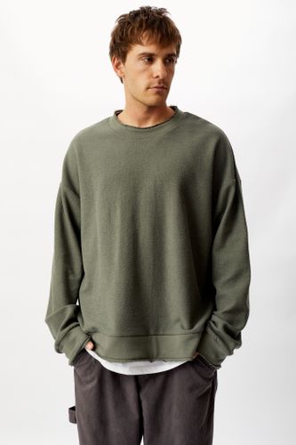 Хаки свитшот NUOY