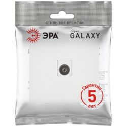 Розетка ЭРА Galaxy 15-3107-08 информационная RJ45 IP20 белый матовый | Эра Galaxy
