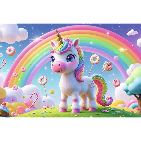 Puzzles - &quot;60&quot; - Candy&#39;s world / Trefl