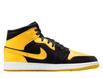 Баскетбольные кроссовки Air Jordan 1 Mid SE Yellow Shoes