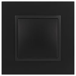 14-1103-05 ЭРА Переключатель, 10АХ-250В, IP20, Эра Elegance, антрацит | Elegance Антрацит