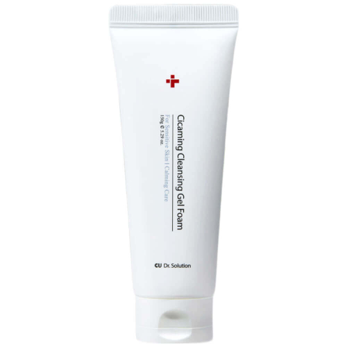 CUSKIN Dr.Solution Cicaming Cleanser Gel Foam очищающая гель-пенка с центеллой для чувствительной кожи