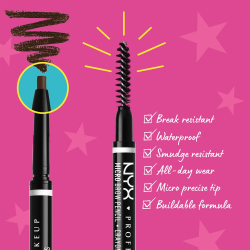 NYX Professional Makeup Micro Brow Pencil - карандаш для бровей, 0,09 g