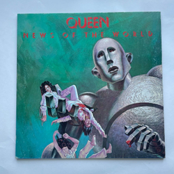Винтажная виниловая пластинка LP Queen News Of The World (Япония 1977) (Без Оби)