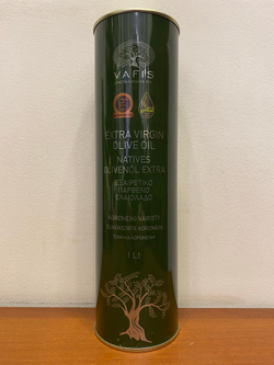 Оливковое масло нерафинированноеVAFIS Extra Virgin от NIKITAKIS в ж/б 1л, Греция