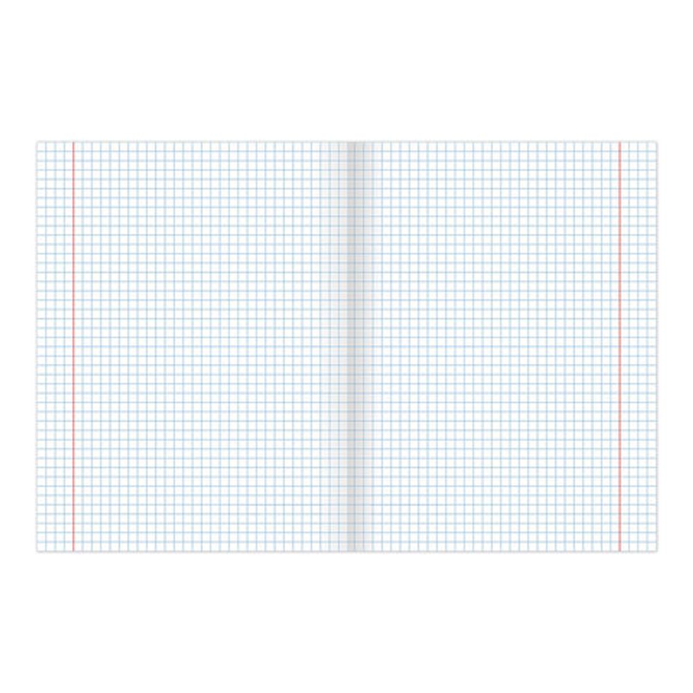 Тетрадь 18 л. BRAUBERG КЛАССИКА, клетка, обложка картон, СИНЯЯ, 104731, 20шт