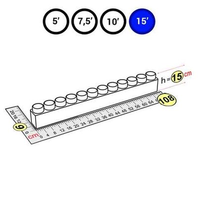 Балка синяя для GigaBloks Outdoor