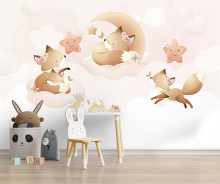 Фотообои лисички