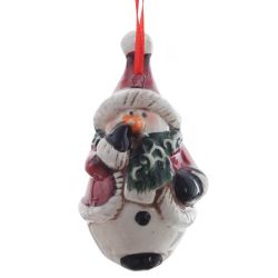 GAEM Украшение новогоднее "Снеговик/Дед Мороз", L5,5 W4 H8,5 см, 6в.