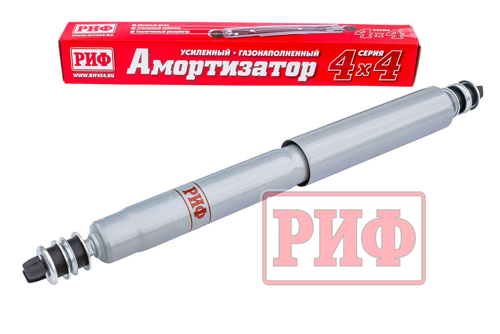 Амортизатор усиленный передний газовый Toyota Land Cruiser 80/105 лифт 100 мм РИФ