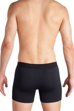 Мужские трусы-боксеры из плотного хлопка (Размер: XXL) (Цвет: черный)