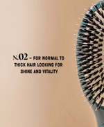La Bonne Brosse Массажная расческа для волос N 02 Essential Detangling Brush - Emerald Green
