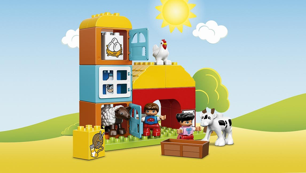 LEGO Duplo: Моя первая ферма 10617 — My First Farm — Лего Дупло