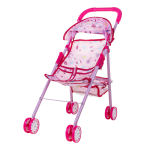 Коляска для кукол сидячая, пакет 3288-4（浅紫）