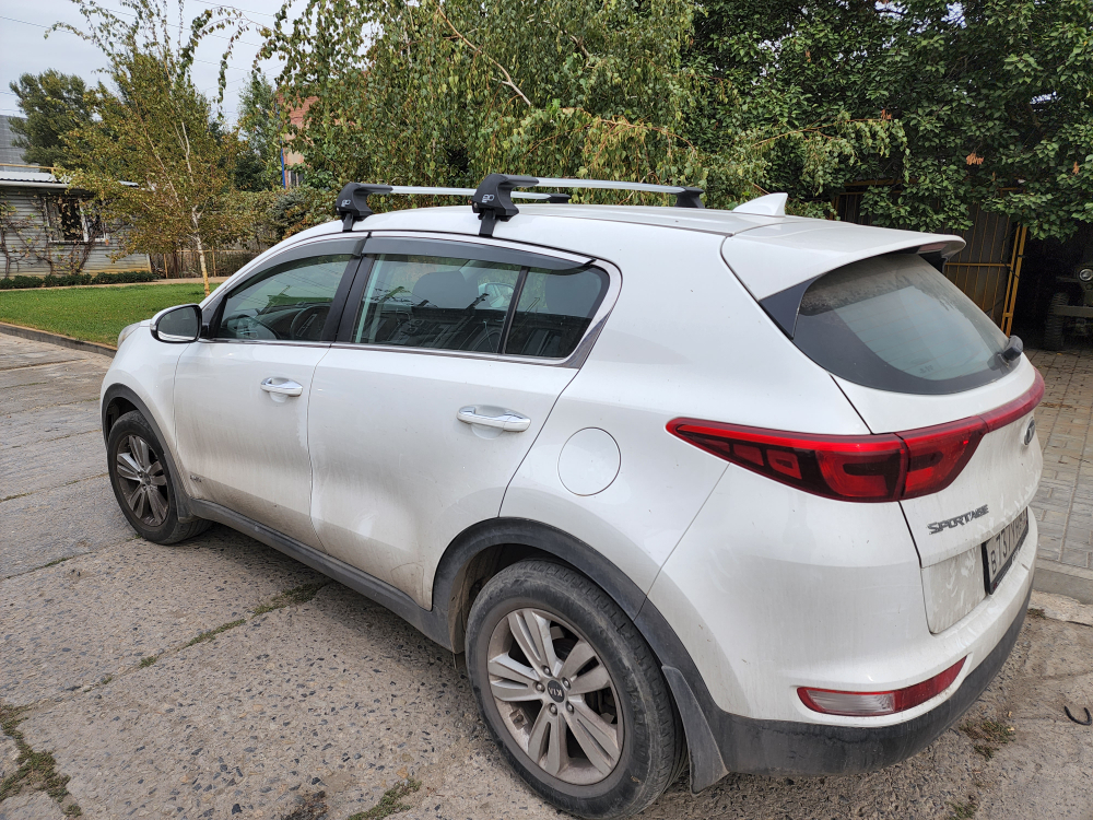 Багажник на крышу (адаптер) Kia Sportag 4e п. (2016-2022) за дверной проем ED20-011