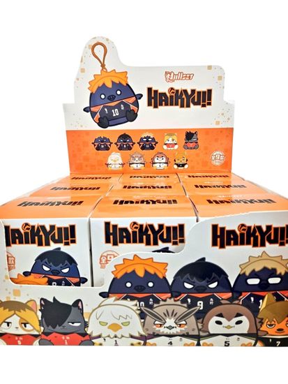 Фигурка-сюрприз плюшевая Haikyuu!! Волейбол!! в ассортименте Blind Box 11см