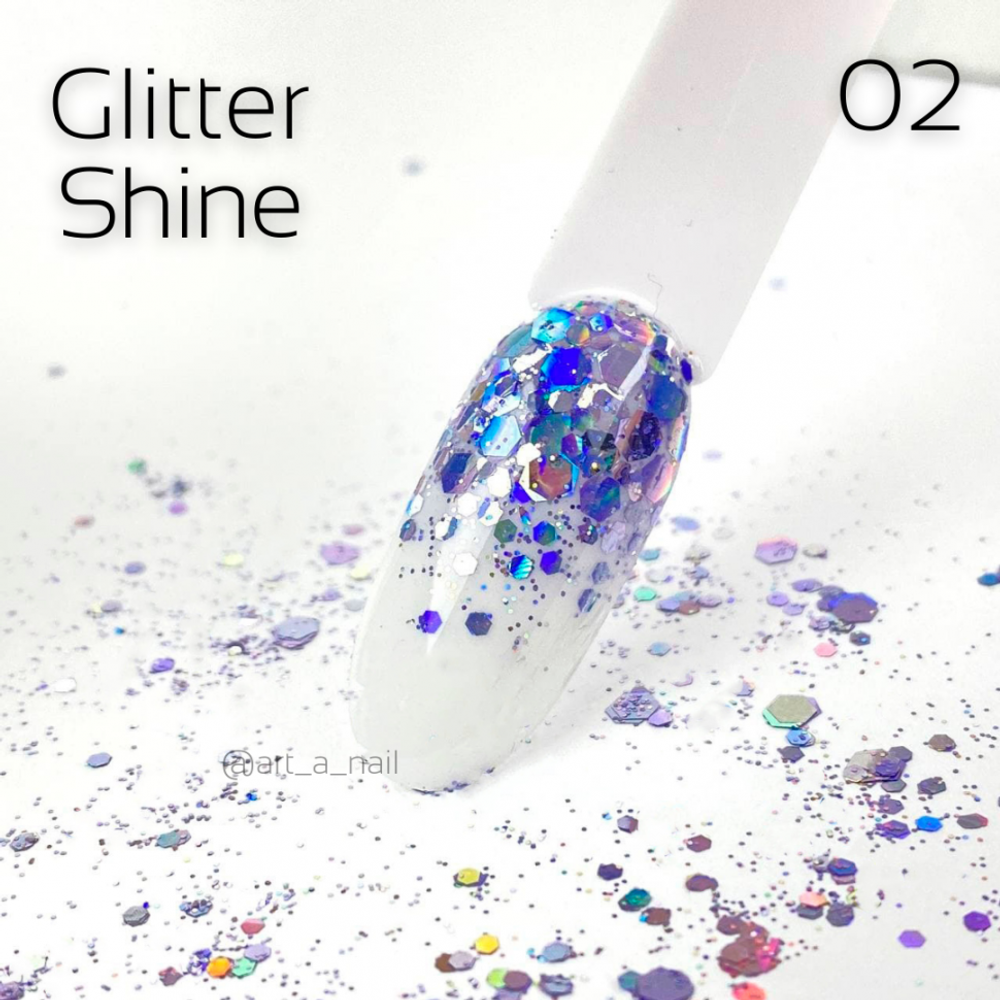 ART-A Глиттер Shine 02