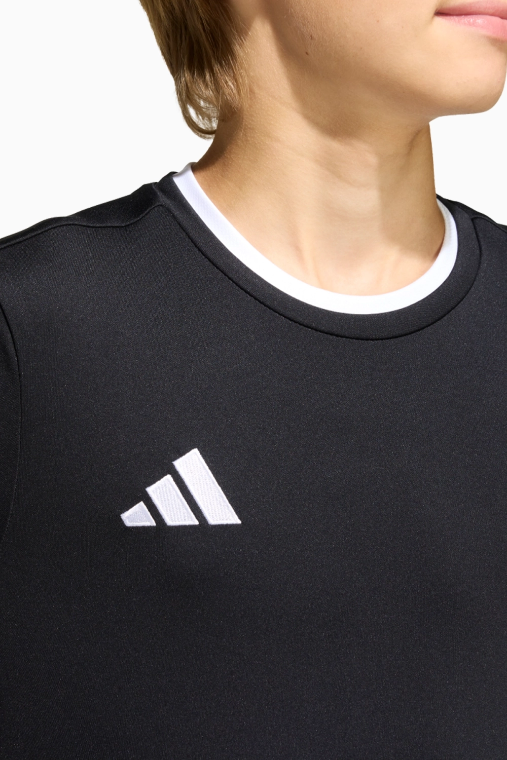 Футболка с длинными рукавами adidas Entrada 26 Детская - черный