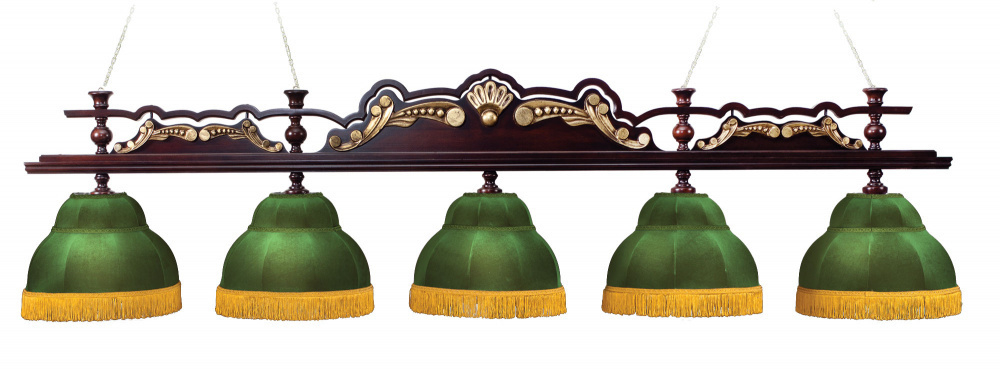 Лампа Император-Люкс 5 плафонов - ясень