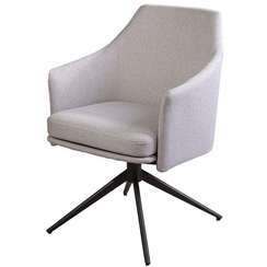 Крутящееся кресло Ben светло-серое