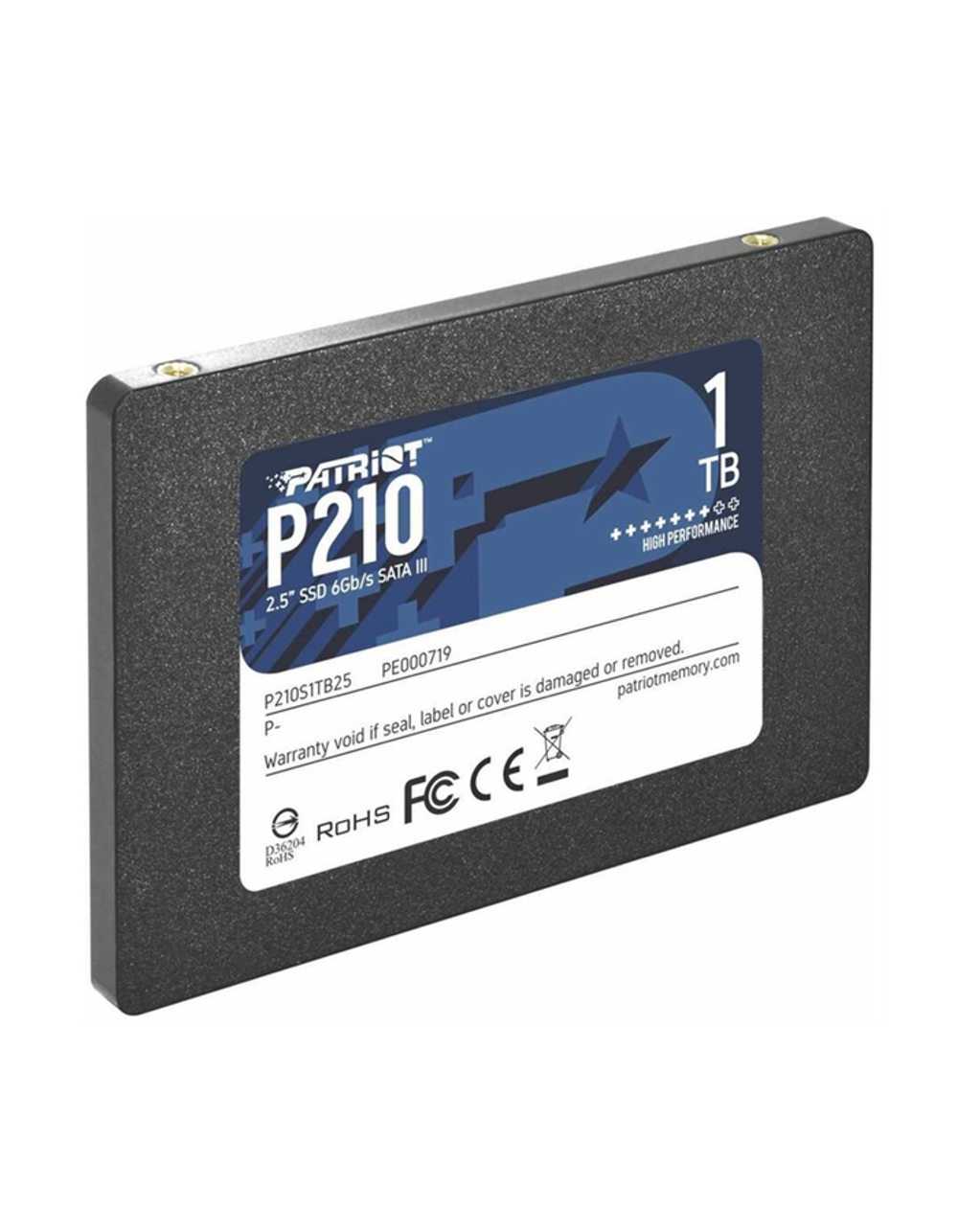 Patriot P210 1TB SATA3 2,5" , 520/430, 1TB, 3D