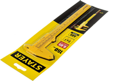 Штангенциркуль Stayer STANDARD пластмассовый, 150 мм 3440_z02