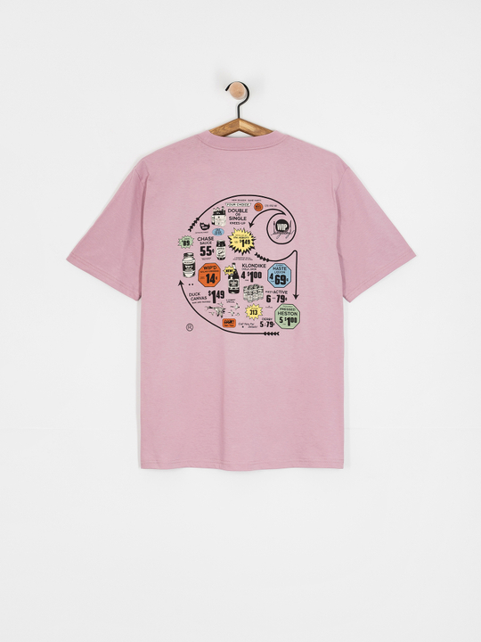 Футболка Carhartt WIP Catalogue C Logo