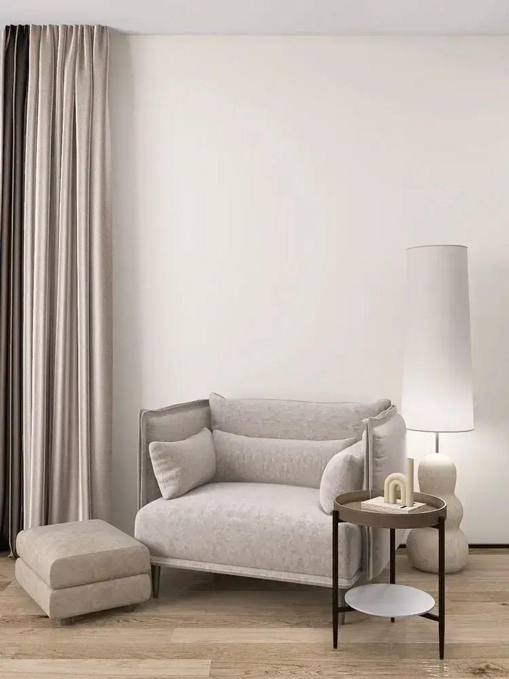 Обои флизелиновые БЕЖЕВЫЙ ПАСТЕЛЬНЫЙ однотонные с эффектом окрашенной стены 1.05х10.05 моющиеся для гостиной, спальни, кухни