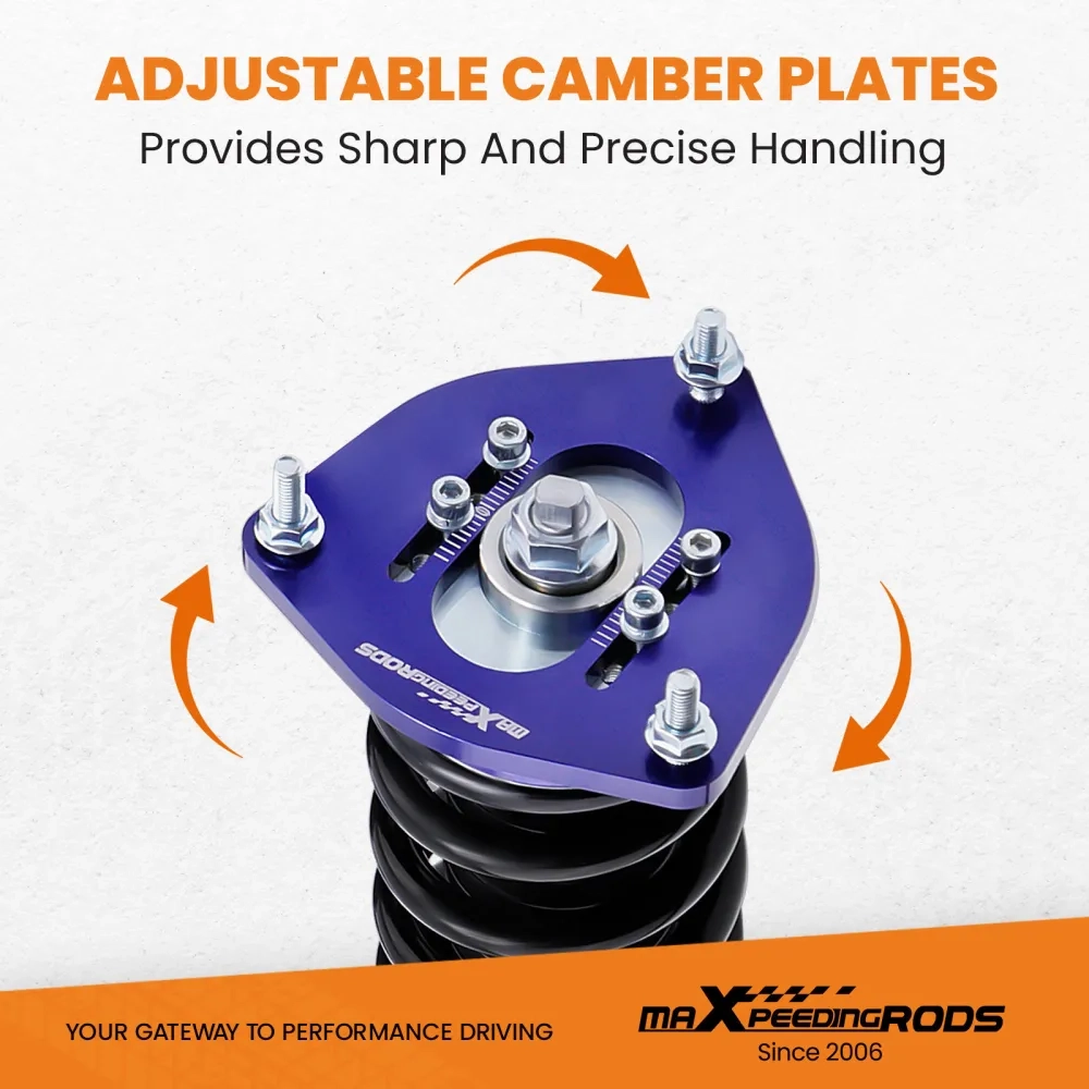 Coilovers Coil Spring Kit подходит для автомобиля Toyota Corolla 88-99 E90 E100 Adj Height Shocks lowering kit