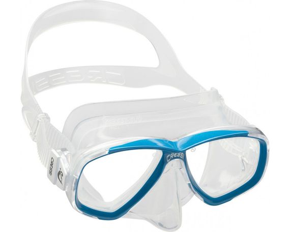 Набор для снорклинга Cressi Perla Box (Маска Perla + Трубка Mexico + Бокс) синий