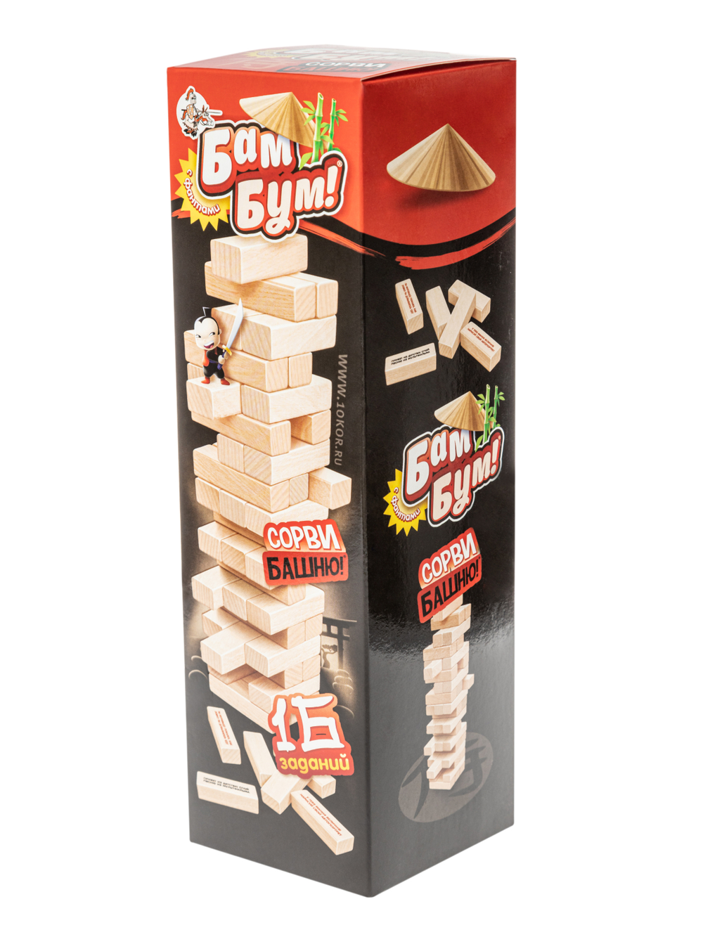 Бам-бум Падающая башня с фантами арт 01741 (Десятое королевство)