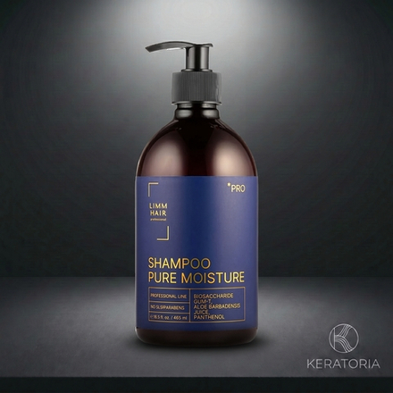 LIMM HAIR Shampoo Pure Moisture — бессульфатный шампунь глубокого увлажнения