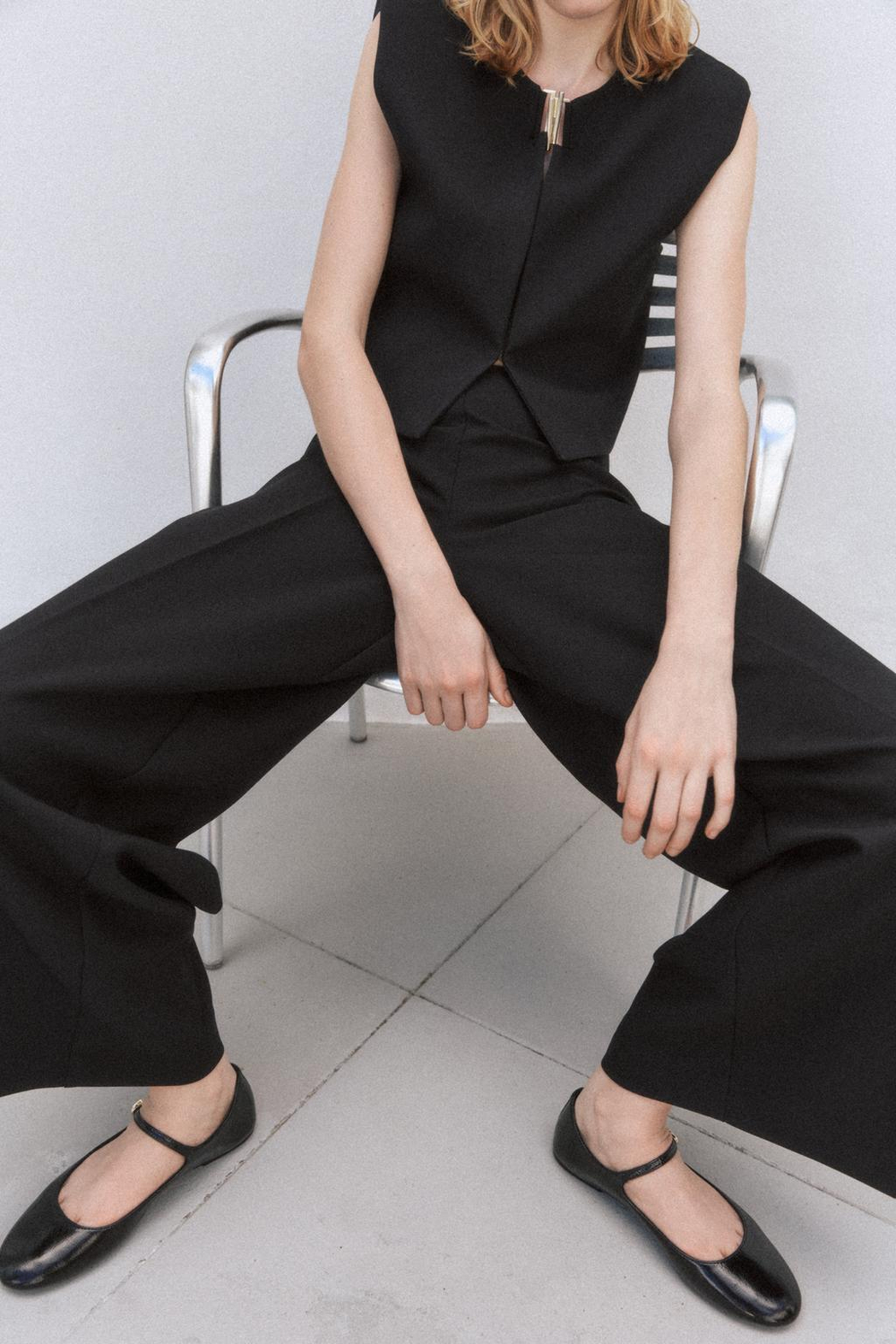 Брюки balloon fit