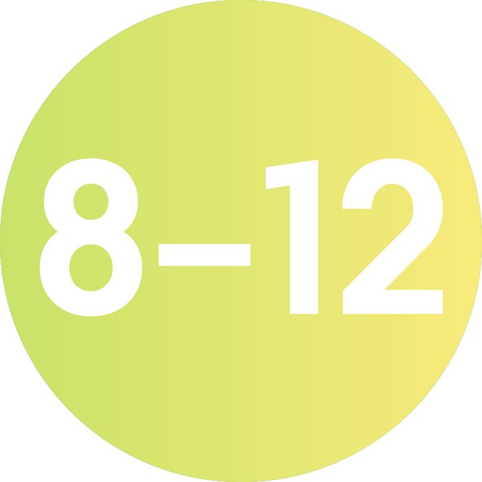 Для детей от 8 до 12