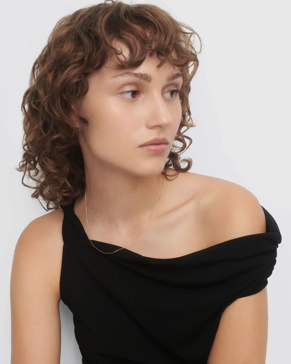 Колье Essential Chain серебро 925 пробы покрытое золотом